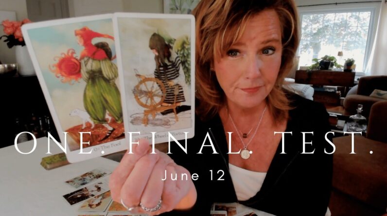 Daily Tarot for the Collective : One. Final. Test. 1 Daily Tarot for the Collective : One. Final. Test.