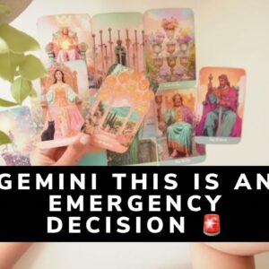 GEMINI 🚨 EMERGENCY! A FINAL DECISION MUST BE MADE 🆘‼️June 2026 Tarot Reading