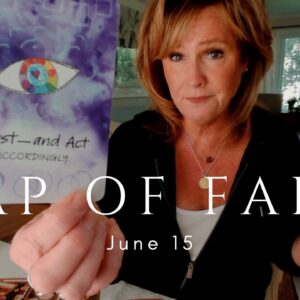 Daily Tarot for the Collective : Leap Of Faith - This Is Where True Love Lives