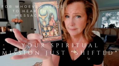 For Whoever Needs To Hear This Message : The Spiritual Mission Just SHIFTED 24 For Whoever Needs To Hear This Message : The Spiritual Mission Just SHIFTED