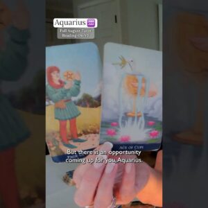 AQUARIUS August 2026 : Major Opportunity On The Horizon #shorts #tarot