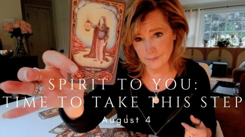 Daily Tarot for the Collective : Spirit Says TAKE THE FIRST STEP NOW