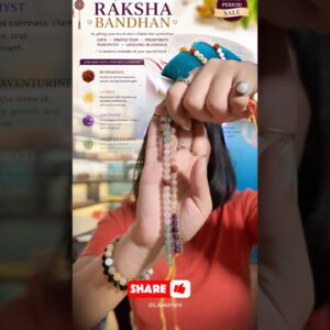 Benefits of crystal Rakhi 🌟what they are luck to wear - Use code rakhi10 for 10% off on rakhi