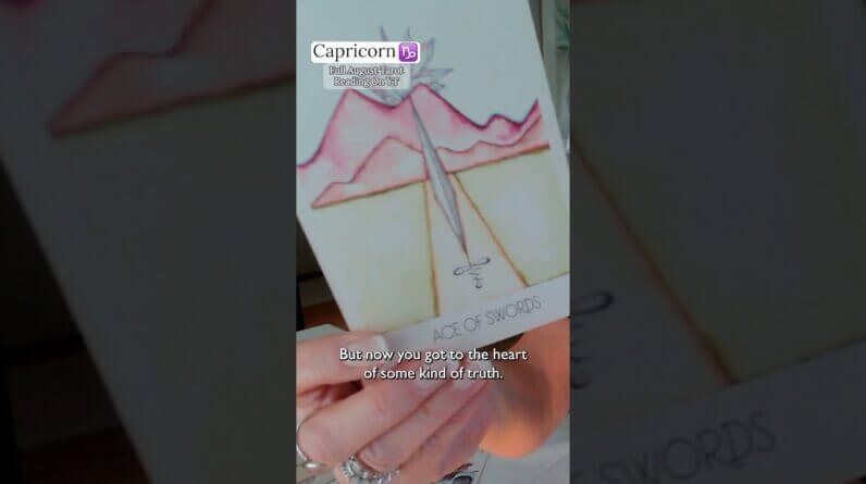 CAPRICORN August 2026 : Time To Finish This Unfinished Business FOR GOOD THIS TIME #shorts #tarot 1 CAPRICORN August 2026 : Time To Finish This Unfinished Business FOR GOOD THIS TIME #shorts #tarot