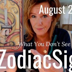 ALL ZODIAC SIGNS : What You Don't See Coming | August Saturday Tarot Reading