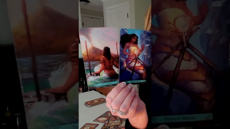 Quick Tarot Lesson: Two of Wands + Three of Wands - Ask & Receive