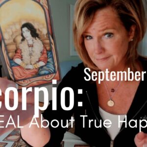 SCORPIO September 2026 : Clearing The Path For TRUE Happiness