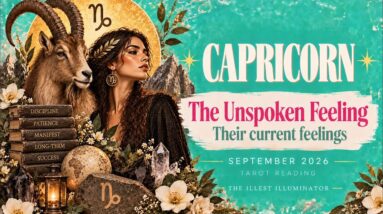 CAPRICORN ❤️ Major Wake-Up Call Is Forcing Them To Change! Their current feelings | September Tarot 22 CAPRICORN ❤️ Major Wake-Up Call Is Forcing Them To Change! Their current feelings | September Tarot