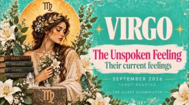 VIRGO ❤️ SOMEONE IS IN DELULU LAND - You Are SHARP! Their current feelings | September 2026