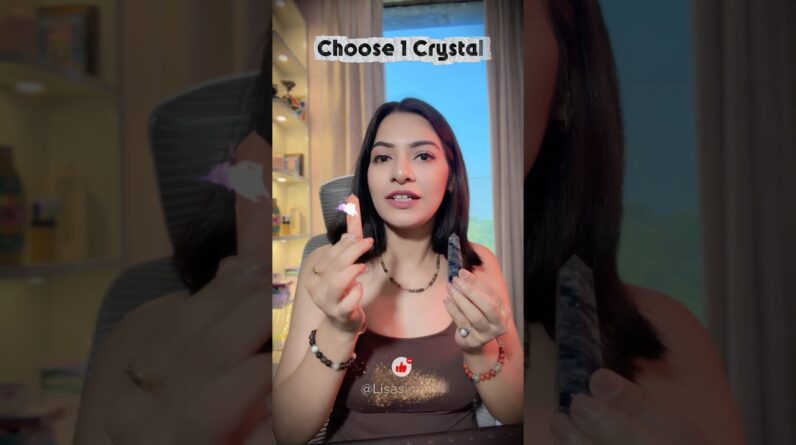 Pick one crystal and check your prediction for October month #pickacrystal #pickacardreading #tarot