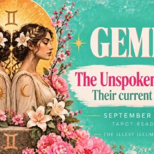 GEMINI ❤️ KEEPING THIS SECRET FROM YOU...  Their true feelings | September Tarot