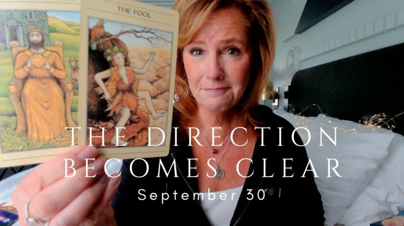 Daily Tarot for the Collective : The Direction Suddenly Becomes CLEAR 1 Daily Tarot for the Collective : The Direction Suddenly Becomes CLEAR