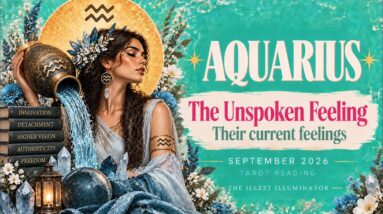 AQUARIUS ❤️ THEY KNOW YOU'RE THE REAL DEAL! | Their current feelings | September Tarot 30 AQUARIUS ❤️ THEY KNOW YOU'RE THE REAL DEAL! | Their current feelings | September Tarot