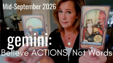 Gemini Mid September 2026 : Bolt From The BLUE (Believe Actions, Not Words) 36 Gemini Mid September 2026 : Bolt From The BLUE (Believe Actions, Not Words)