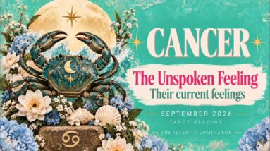 CANCER ❤️ You Went Silent & Left Them In Their Head! Their current feelings | September 2026 Tarot 40 CANCER ❤️ You Went Silent & Left Them In Their Head! Their current feelings | September 2026 Tarot