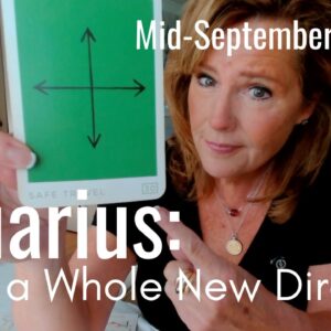 Aquarius Mid September 2026 : Feeling Stuck? Overwhelmed? That's About To CLEAR UP