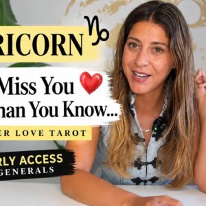 CAPRICORN ❤️ Nostalgic Flashbacks & Regret: They Miss You More Than You Know! Love October Tarot