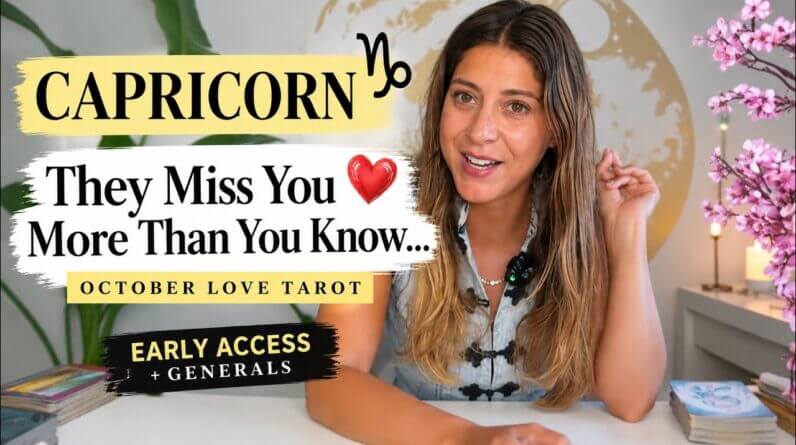 CAPRICORN ❤️ Nostalgic Flashbacks & Regret: They Miss You More Than You Know! Love October Tarot 1 CAPRICORN ❤️ Nostalgic Flashbacks & Regret: They Miss You More Than You Know! Love October Tarot