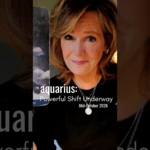 Aquarius Mid October 2026 : POWERFUL Change Of Direction #shorts #tarot