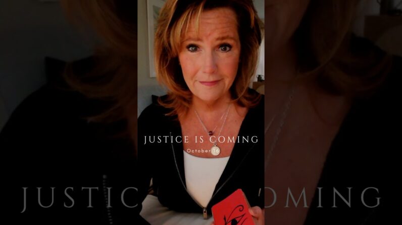 Daily Tarot for the Collective : JUSTICE Is Coming #shorts #tarot