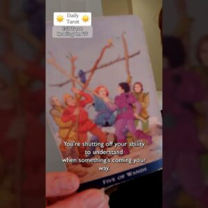 Daily Tarot for the #Collective : You Can Run But You Can't Hide #shorts #tarot