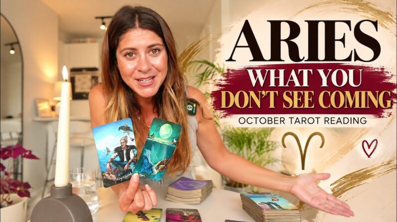 𓂀 𖤓 ARIES 🌺 Major Manifestation Uploading 🗝️ | October Tarot Reading